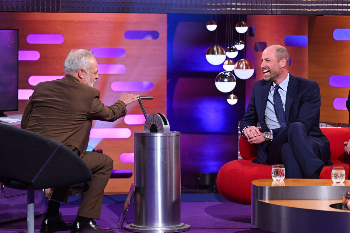 Prince William reveals his favorite show in history-making TV appearance