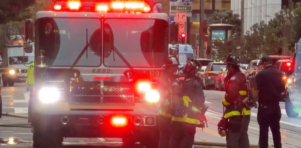 Chaos as four underground vaults erupt under San Francisco sparking mass power shut-off, shelter in place