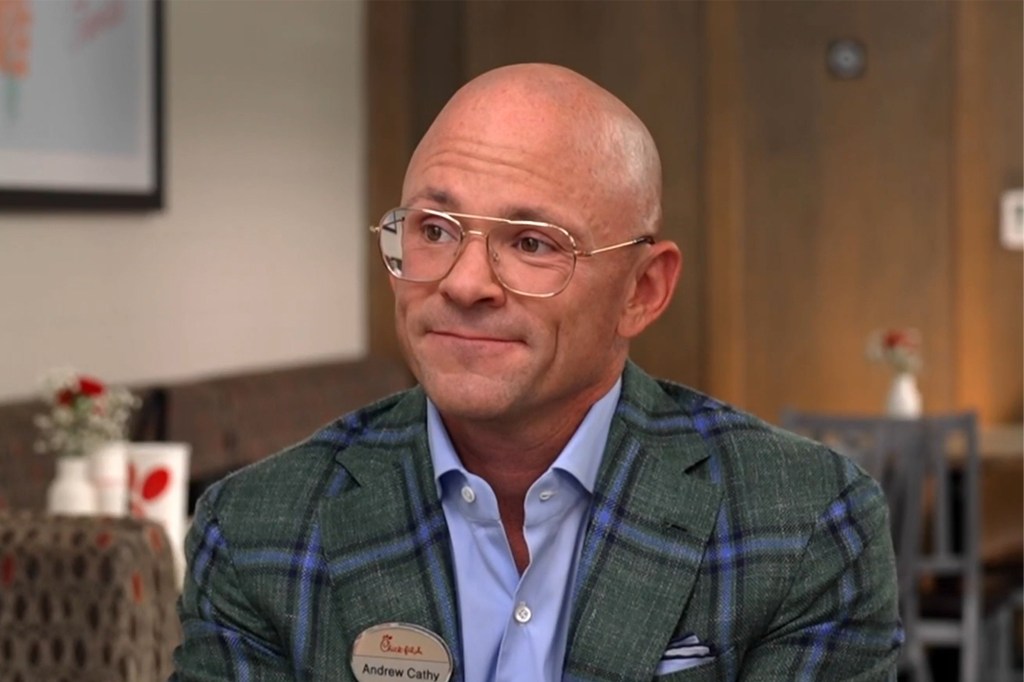 Chick-fil-A CEO pressed on LGBTQ stance, affirms fast-food chain is focused on ‘hospitality’ for all customers