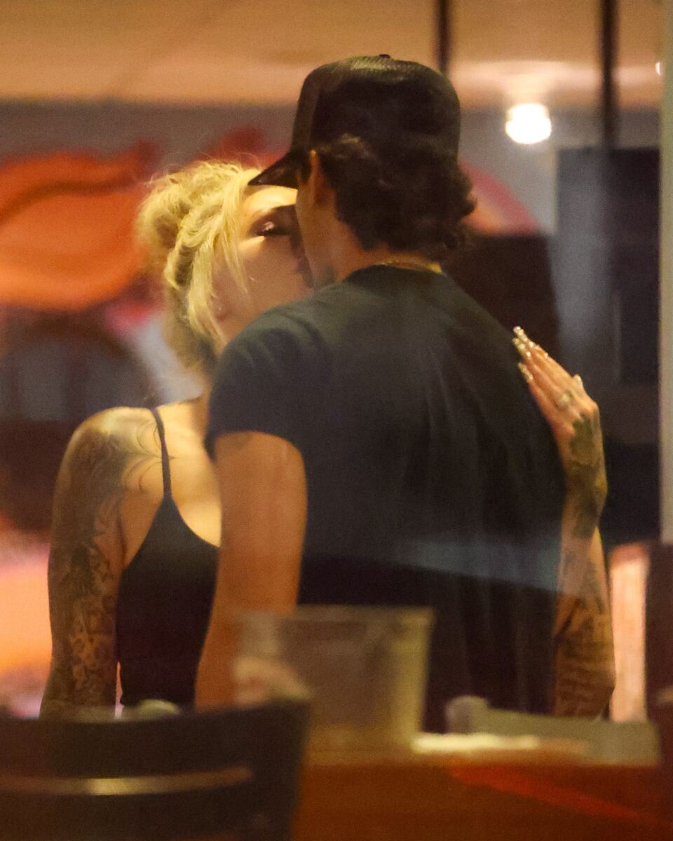 Bunnie Xo, 46, passionately kisses 24-year-old boyfriend Dylan Wolf after defending age gap backlash
