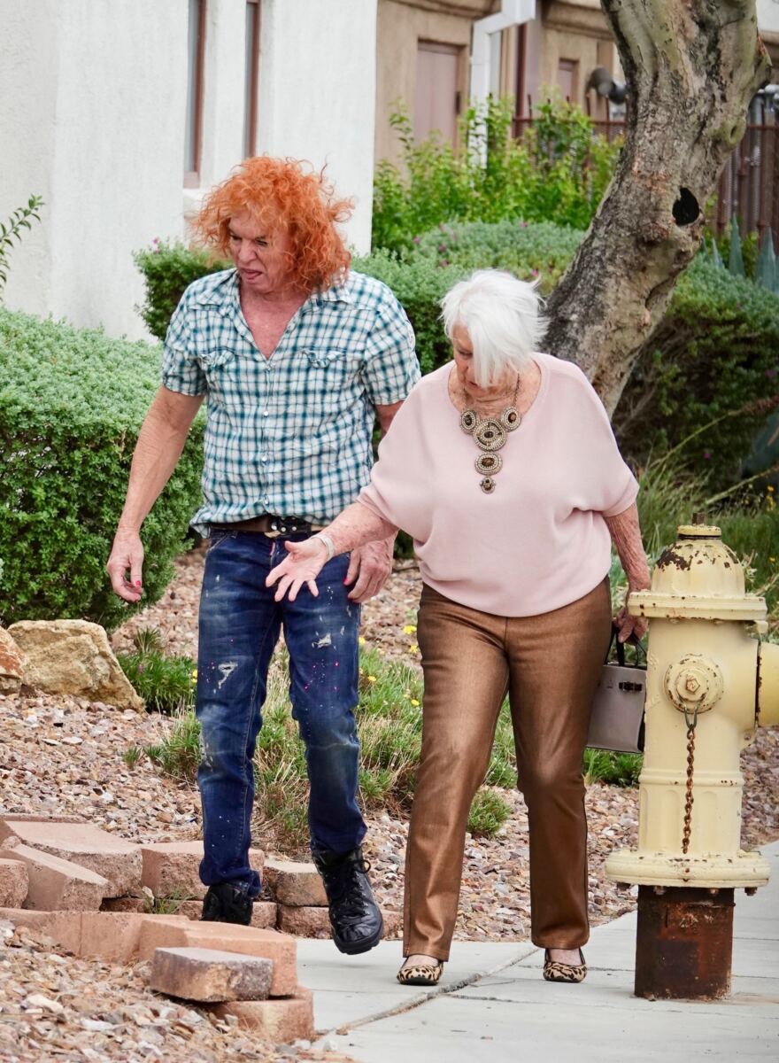 Carrot Top jokes about ‘month of reflection’ in first Las Vegas residency show since suicide attempt