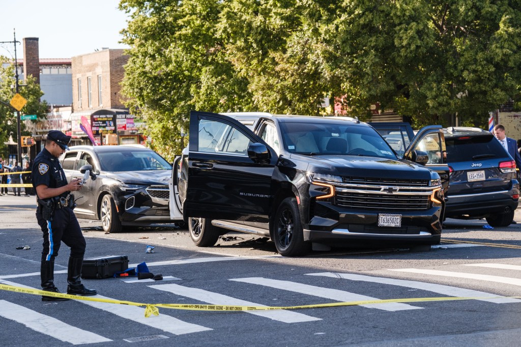 One killed, 3 injured as reckless NYC Mercedes driver mows down pedestrians while trying to beat light: sources