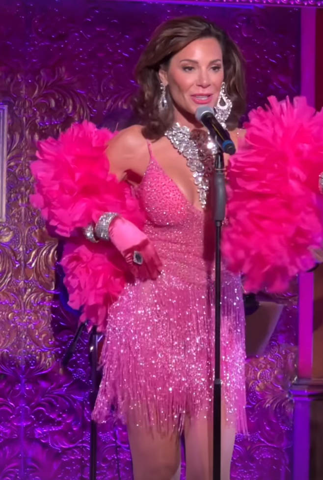 Luann de Lesseps debuts ‘naughty’ new single at the 2026 VRT Awards
