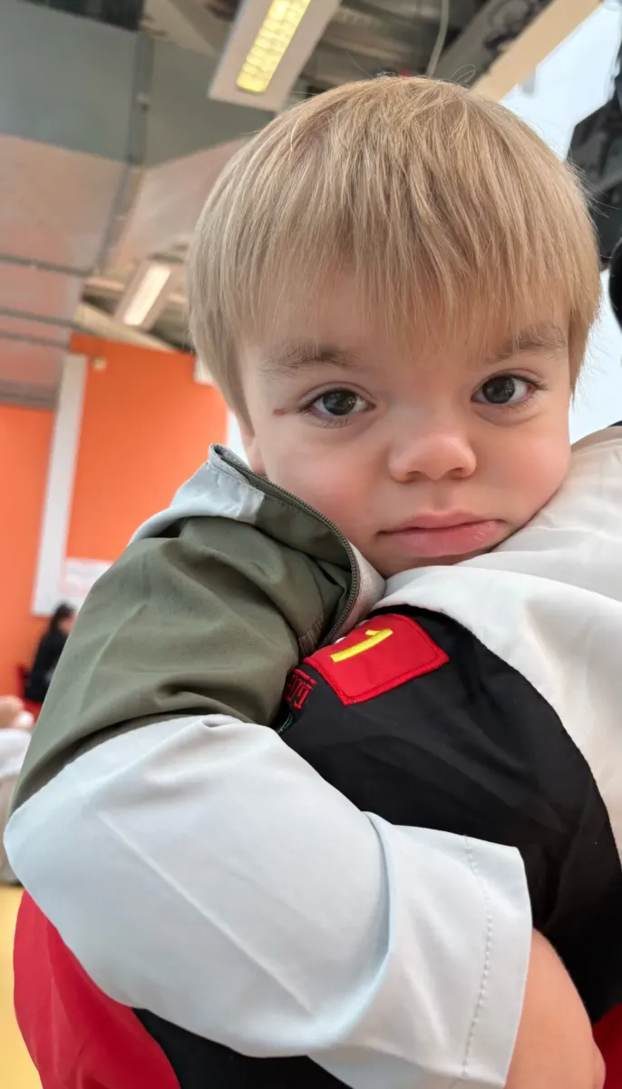 Mom recalls moment she knew son had 'childhood dementia' as she races to raise $2.6m for life-saving treatment