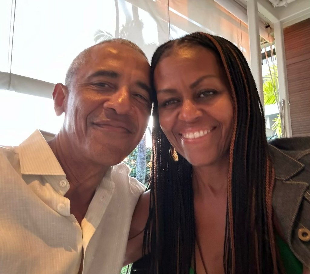 Barack and Michelle Obama gush over each other on 34th anniversary after battling divorce rumors