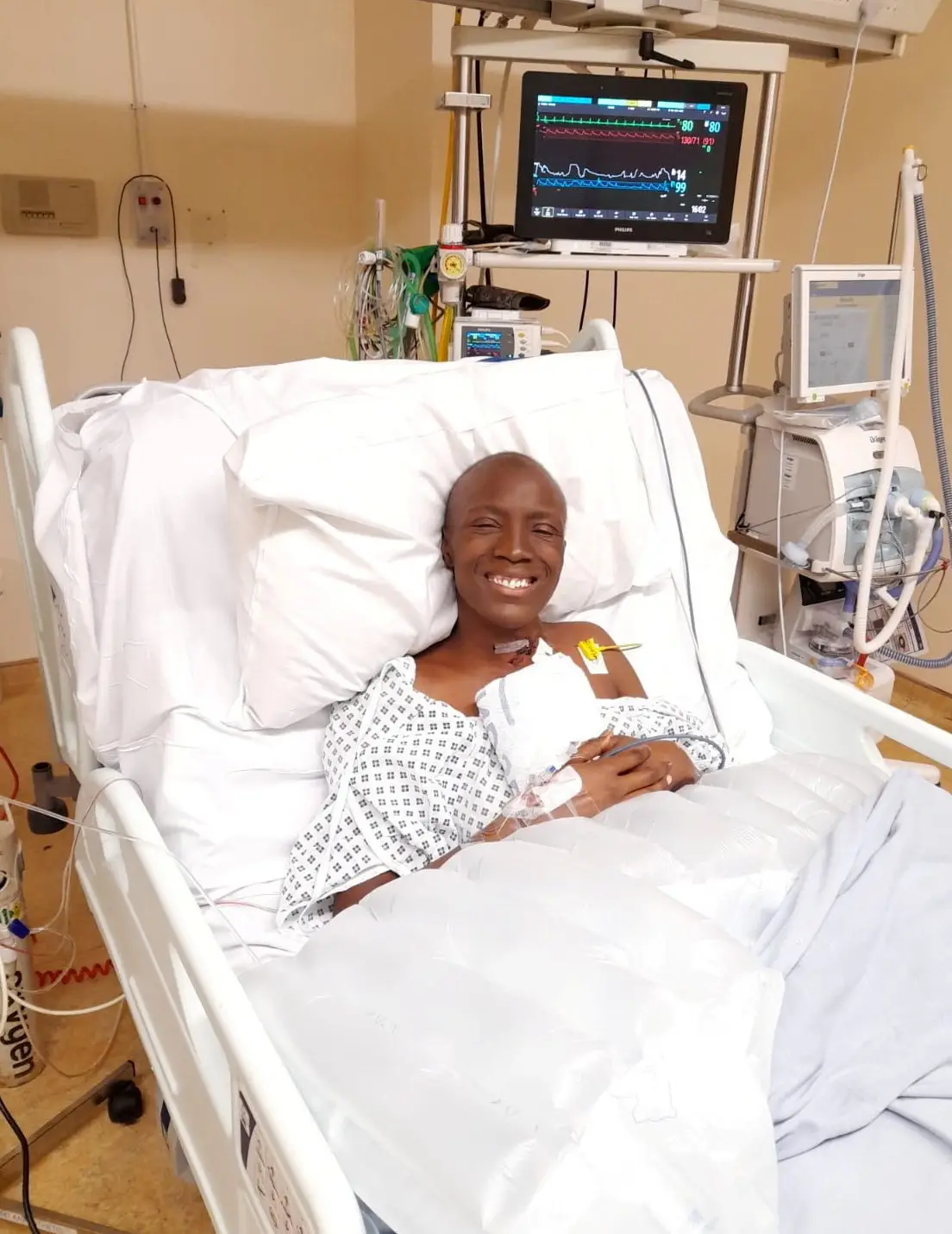 Mom, 34, shares warning after cough she blamed on Covid turned out to be cancer