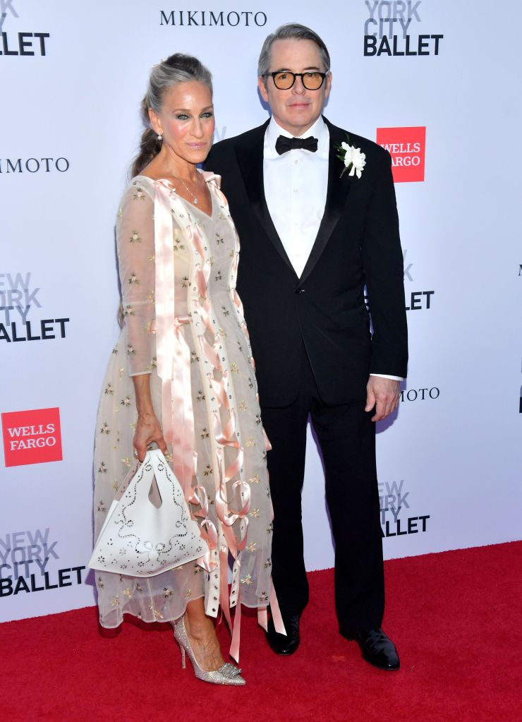 Sarah Jessica Parker brings major Carrie Bradshaw flair on NYC Ballet date night look with Matthew Broderick