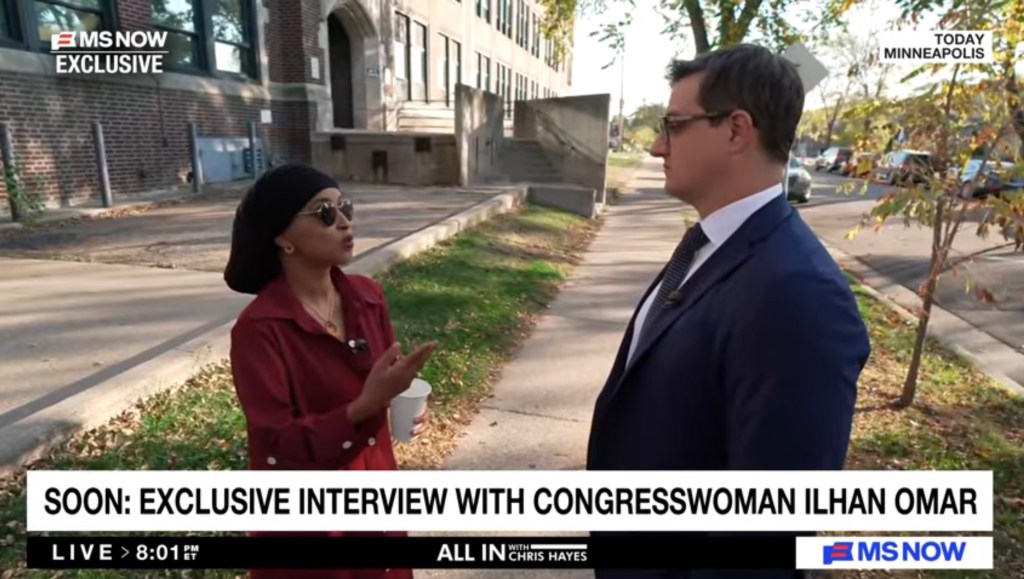 Ilhan Omar gives head-scratching response when asked if she’s related to ex-husband in first interview since DC raid