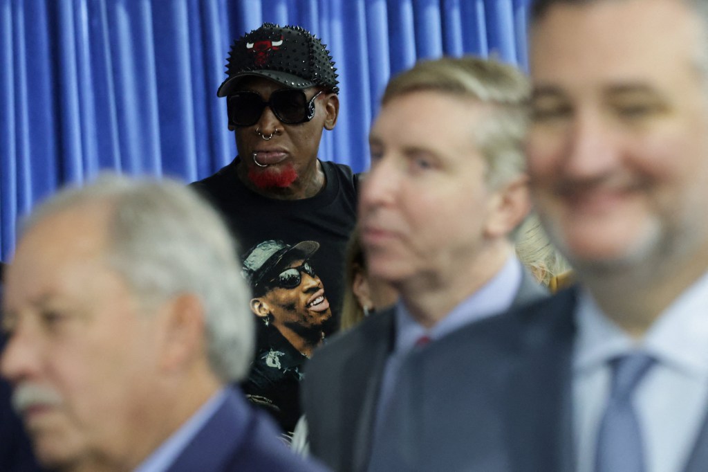 ‘Bad Boy’ Dennis Rodman joins Trump for red state tour, praised for North Korea knowledge
