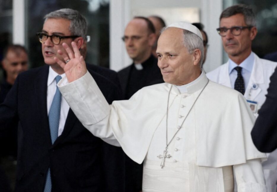 Pope Leo released from hospital 4 days after lung cancer surgery, telling supporters he’s feeling ‘much better’
