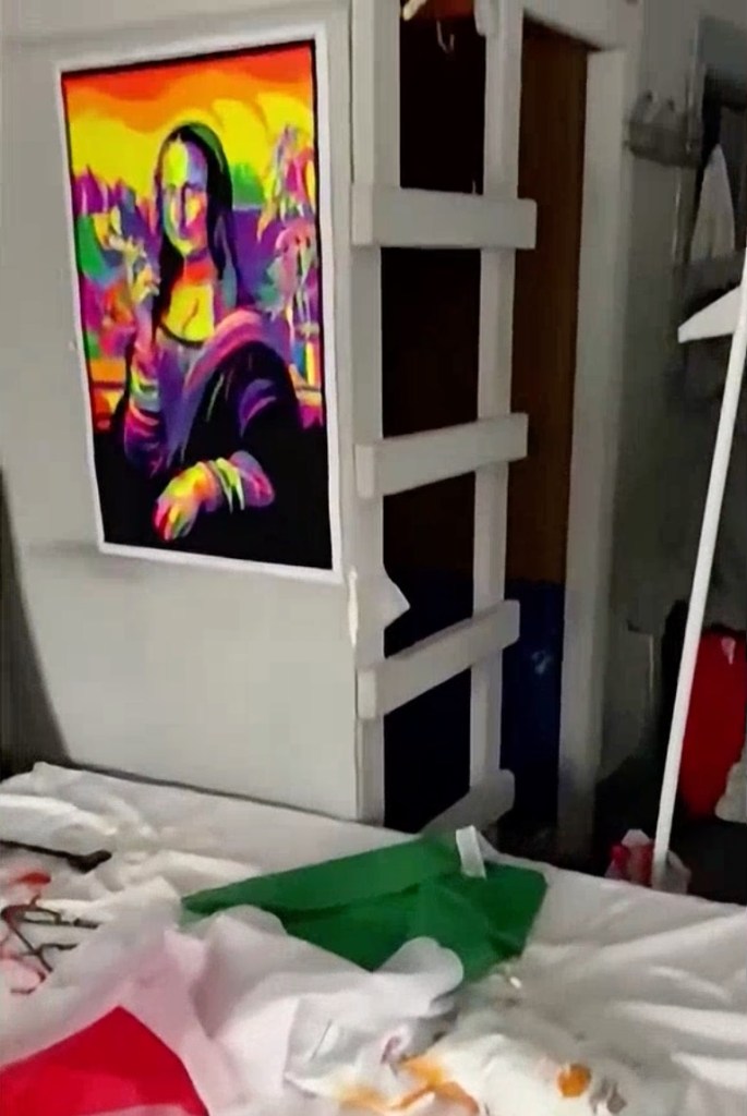 Inside the ‘Cornell 7’ frat bedroom where woman was allegedly gang-raped, chilling footage reveals