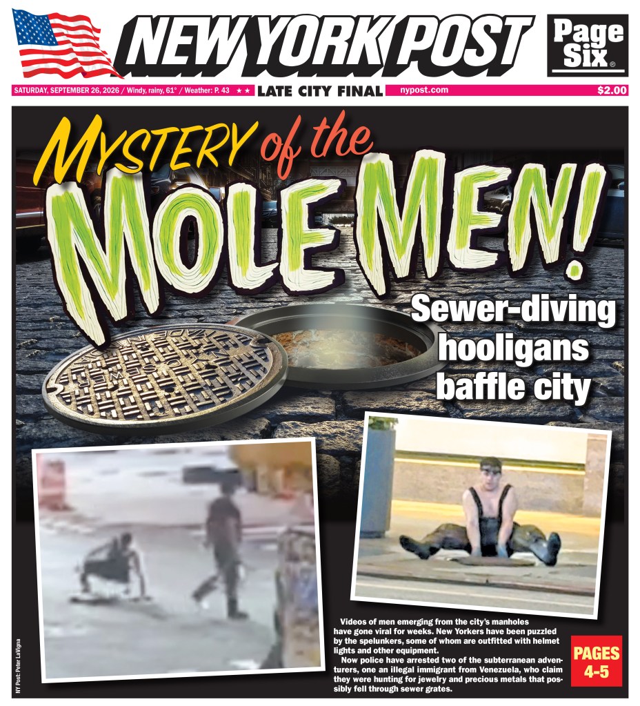 ICE arrests gold-hunting ‘mole man’ who emerged from NYC sewer — after lefty judge released him