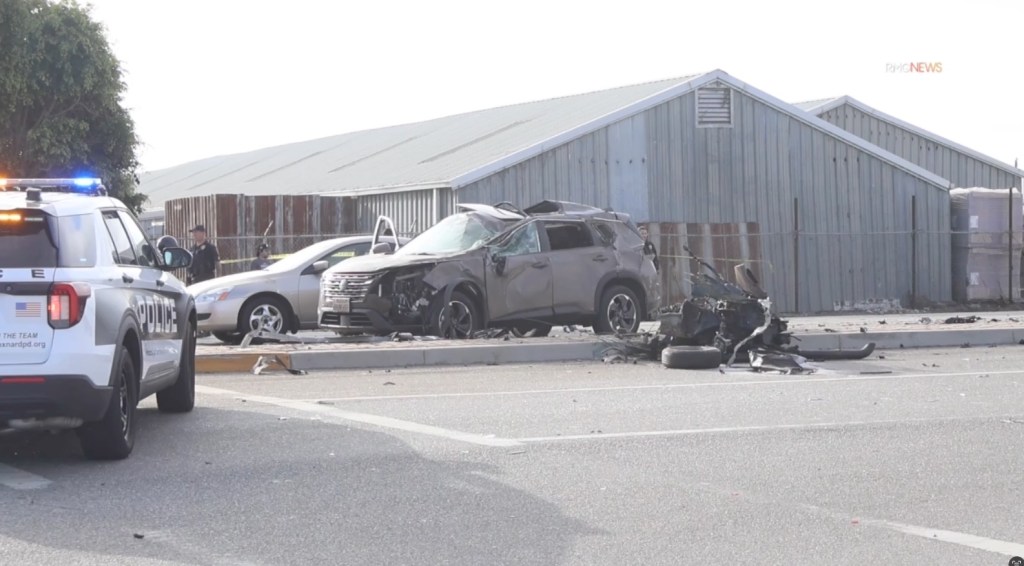 Suspect arrested in deadly 8-car California pileup that mangled vehicles, killed 2