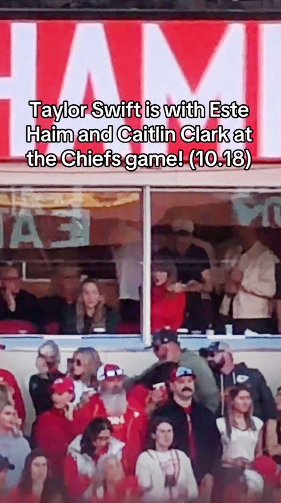 Taylor Swift calls out fan for filming her during Travis Kelce’s Chiefs game