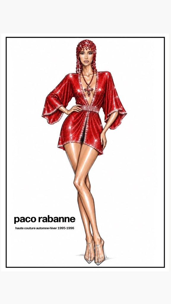Kim Kardashian celebrates her birthday with a parade of sheer chainmail couture