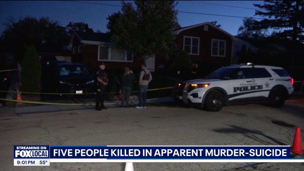 5 people shot dead in suspected murder-suicide in notoriously safe suburban Chicago village