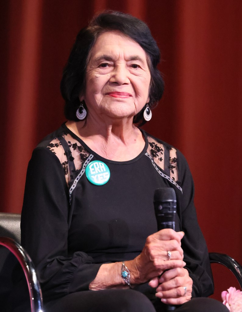 Civil rights legend Dolores Huerta, who aired horrific rape claims against Cesar Chavez, dies aged 96