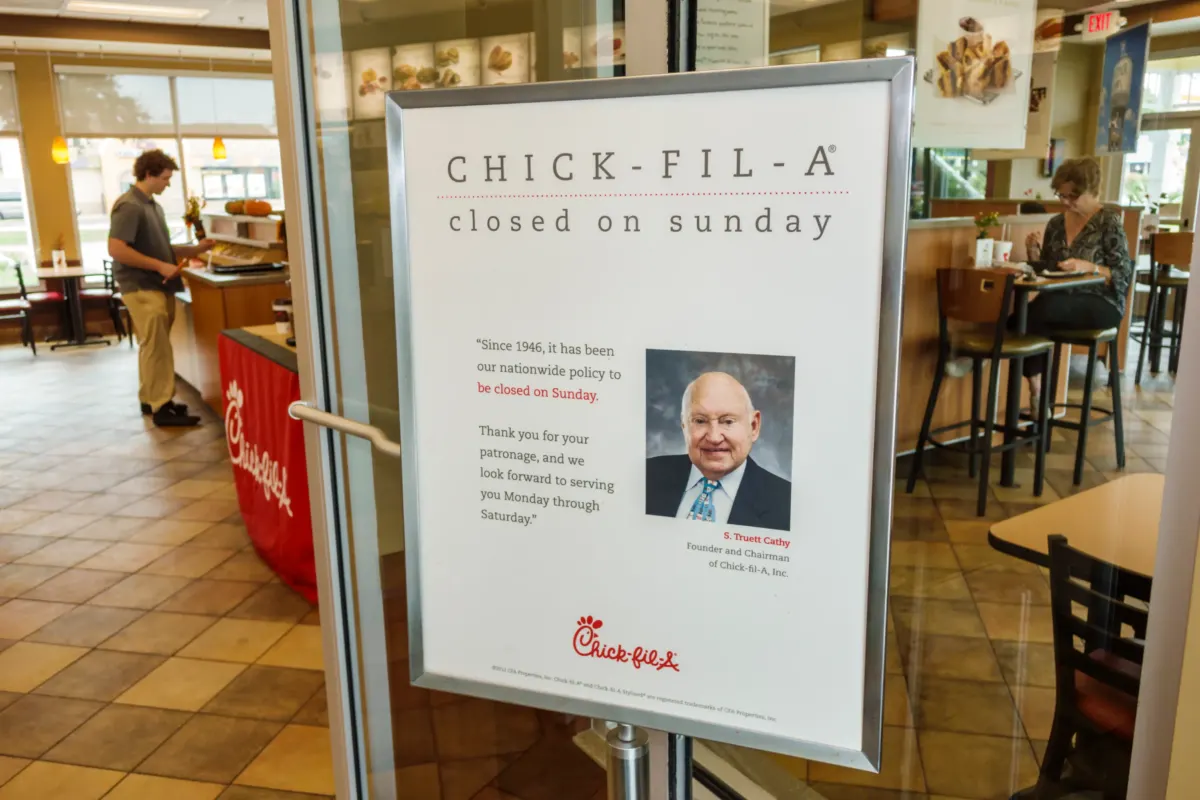 Chick-fil-A CEO responds to whether it will ever be open on Sunday and gives surprising response