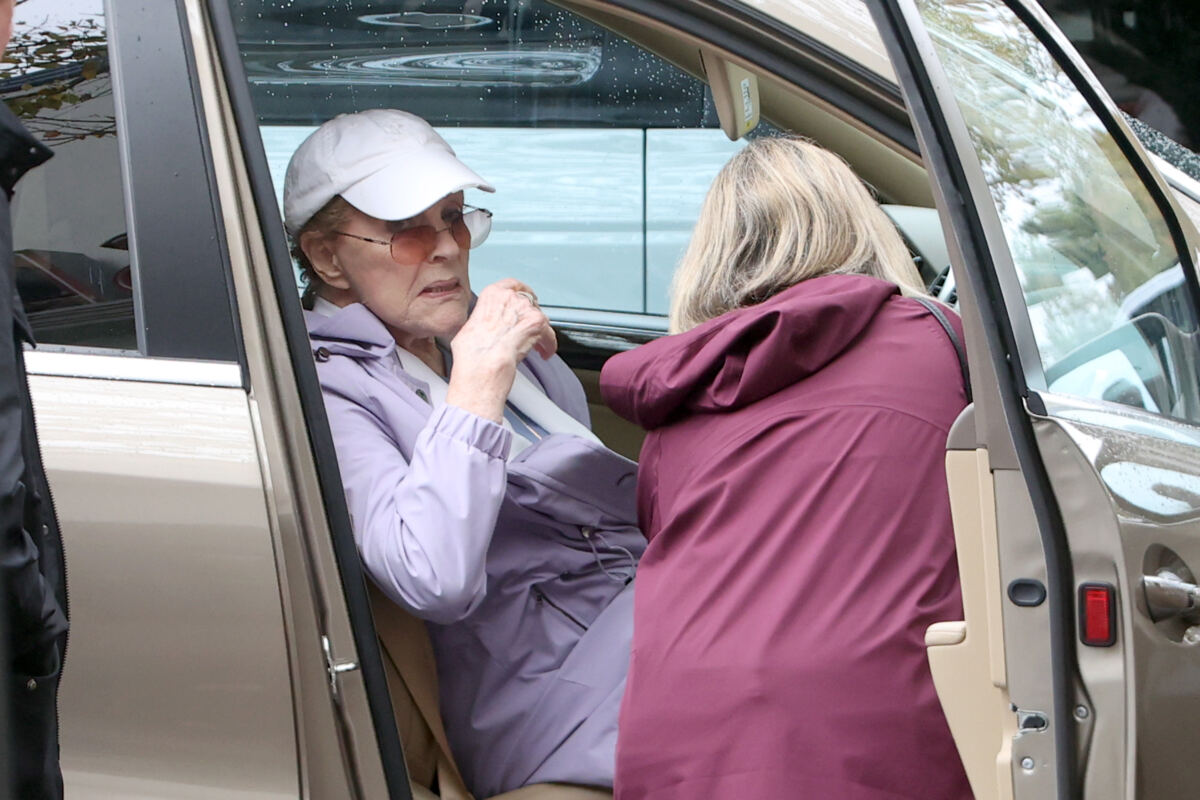 Julie Andrews, 91, seen for first time in months during rare Hamptons outing