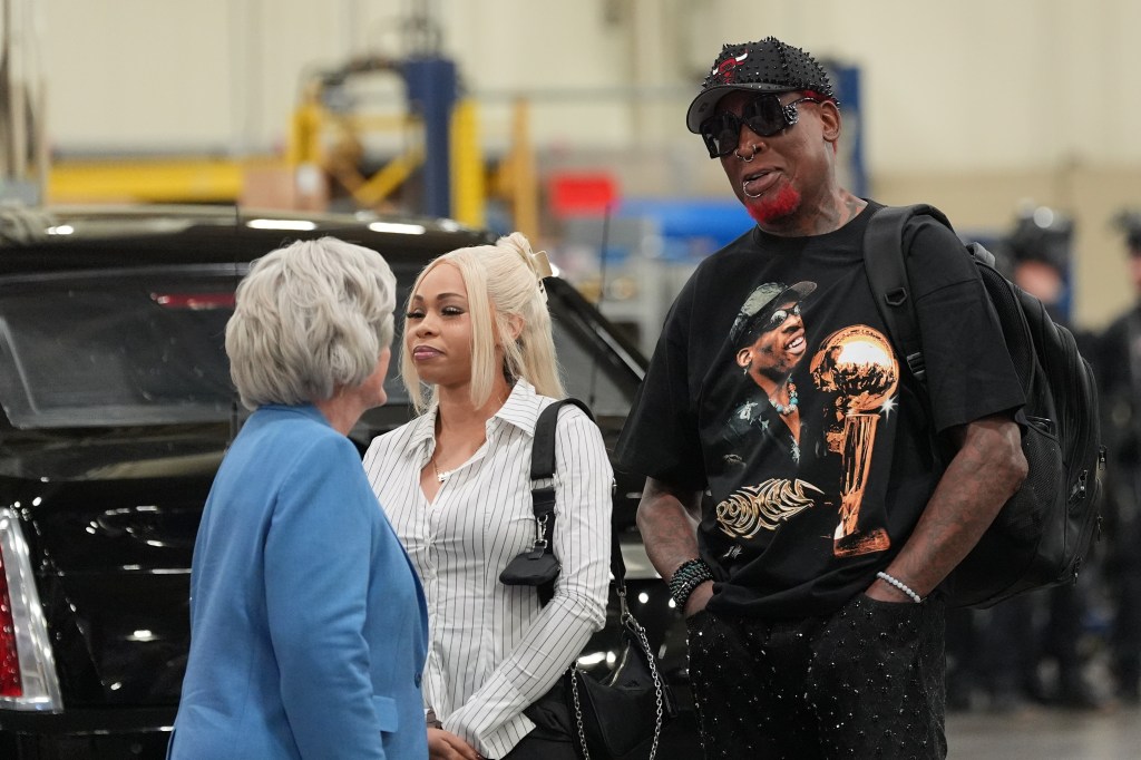‘Bad Boy’ Dennis Rodman joins Trump for red state tour, praised for North Korea knowledge