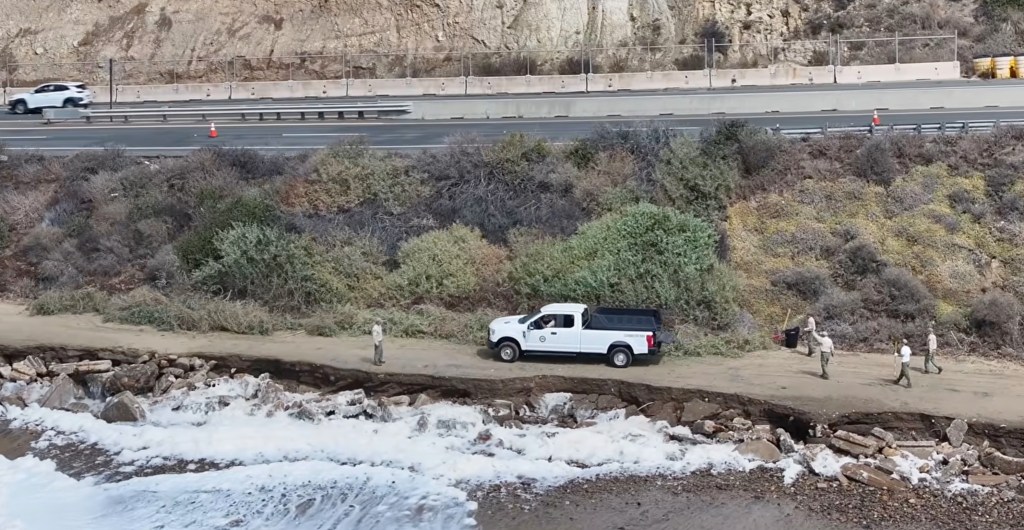 Huge crack spotted next to PCH in elite California beach town: ‘Escalating quicker’