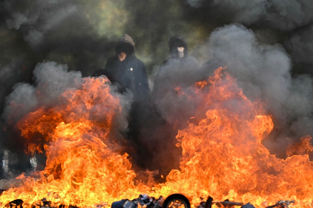 Attackers douse teacher in gasoline as student protests rage across France