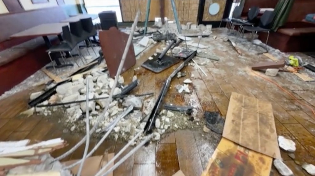 Suspected drunk driver plows truck through busy California restaurant in wild crash caught on video