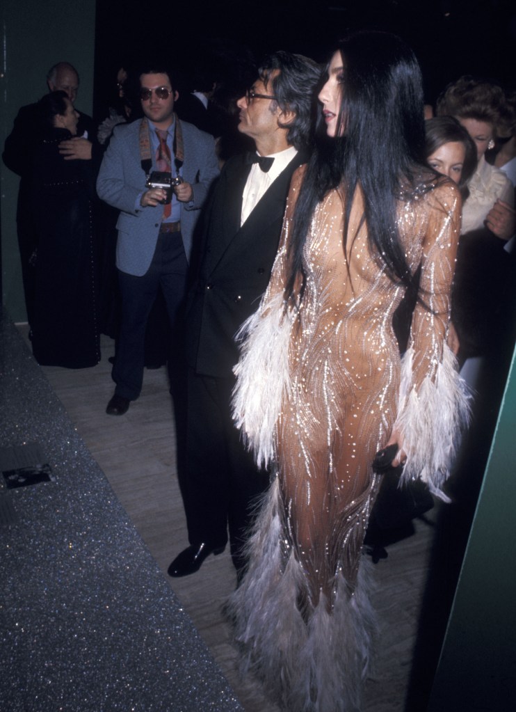 Cher shares ‘secret’ behind her iconic sheer dress from the 1974 Met Gala