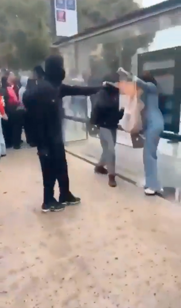 Boy, 15, arrested after being caught on video blasting fire in woman’s face during France’s student riots