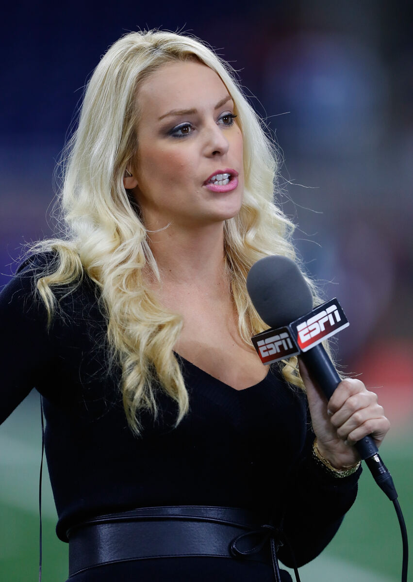 Britt McHenry gets into heated confrontation with unruly sports fan at NBA game