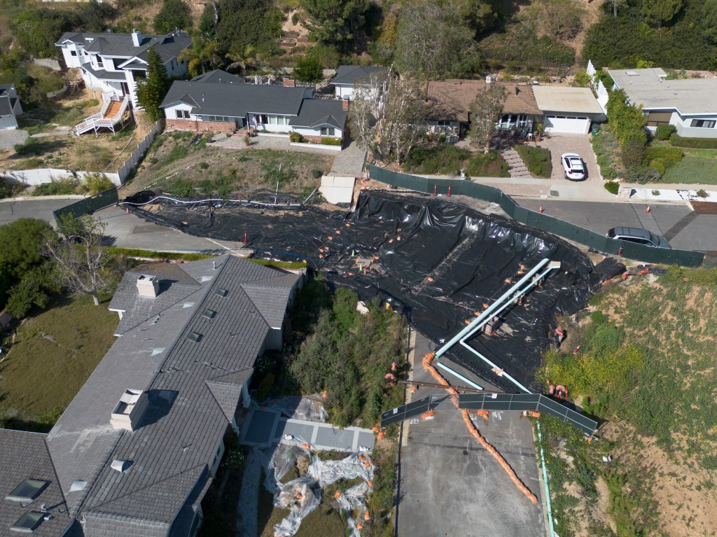 Ritzy LA enclave faces new crisis as coast slips quicker into ocean