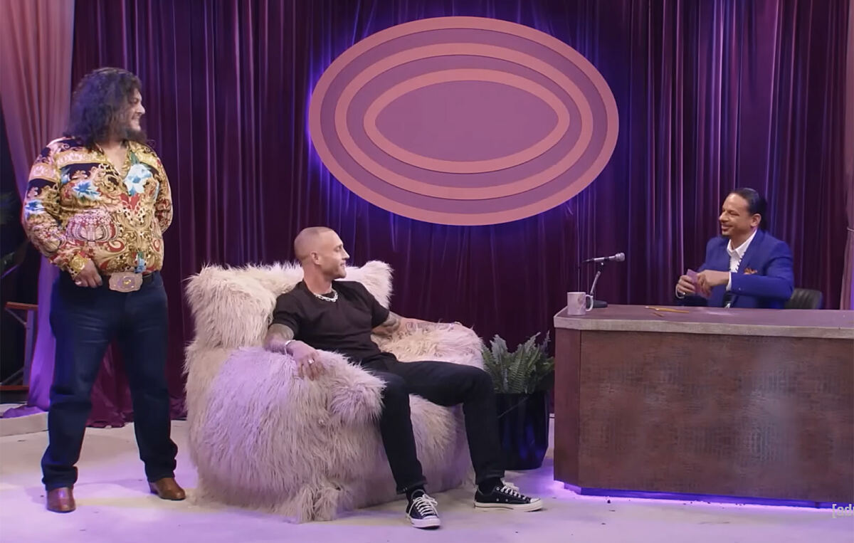 Chet Hanks confronts comedian Eric André for ‘trashing’ him before security intervenes in wild ComplexCon video