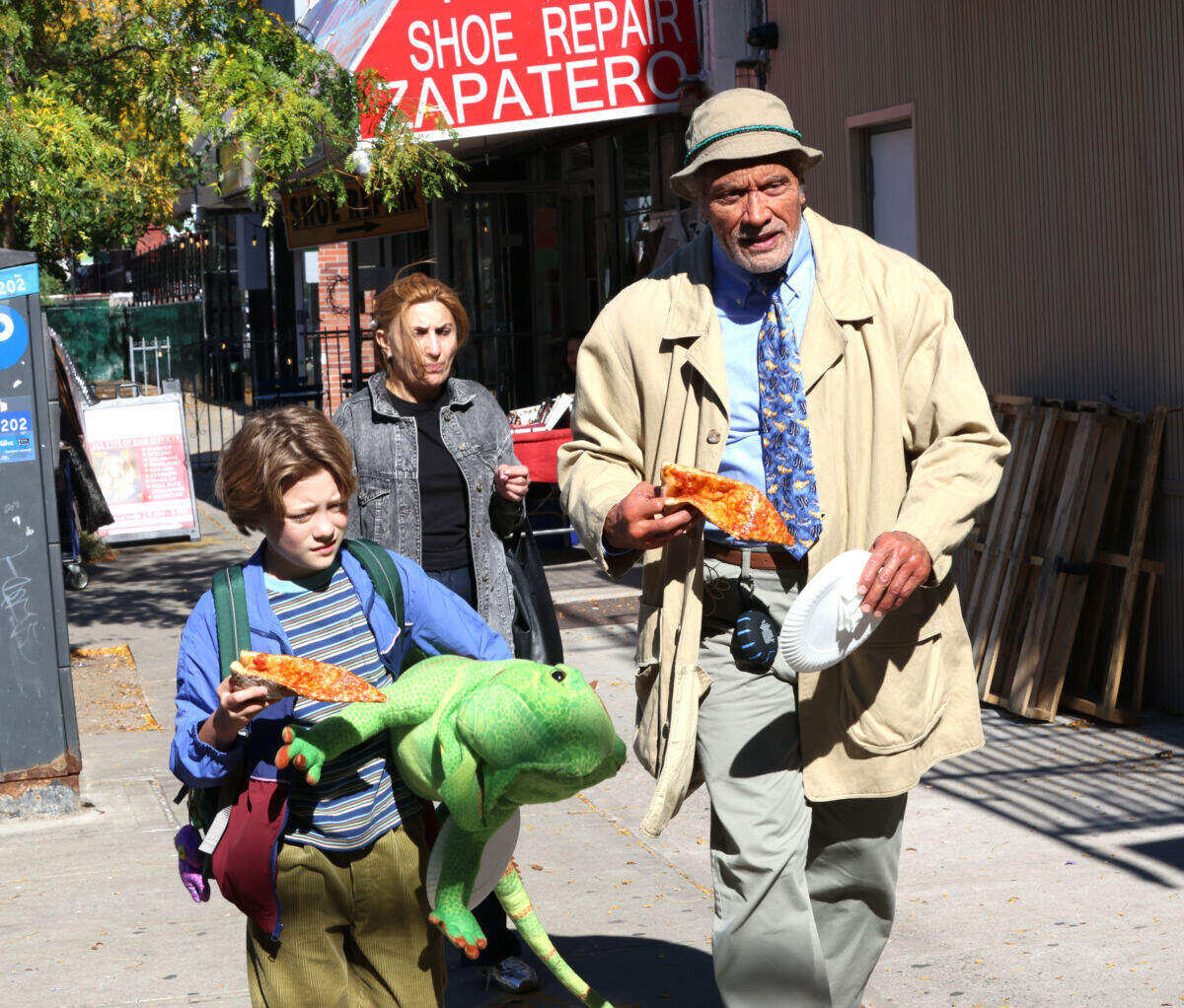 A-list star looks completely unrecognizable as elderly man on set of new movie ‘Lizard Music’