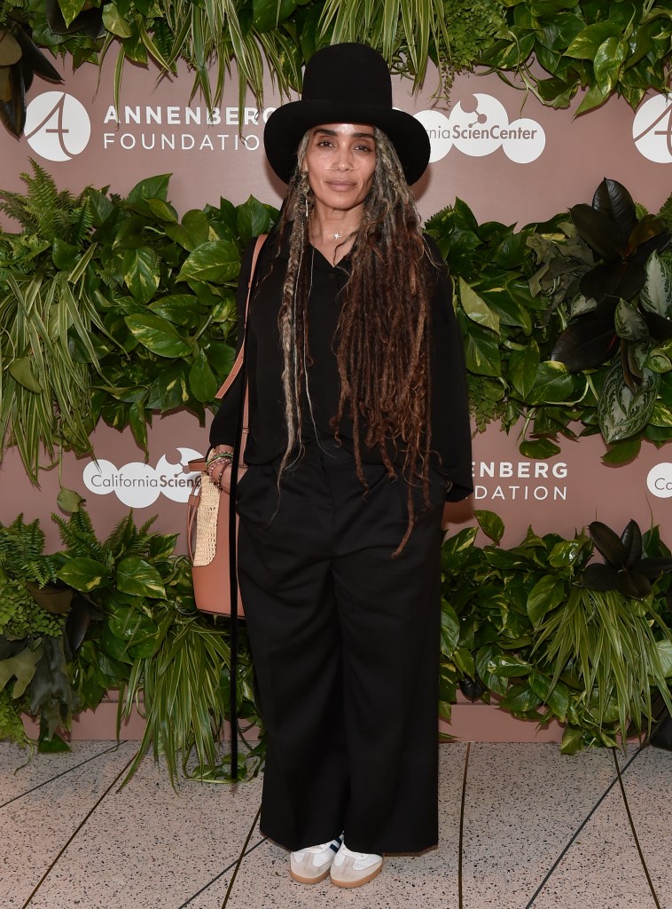 Lisa Bonet makes rare public appearance at Paris Fashion Week with cascading silver hair