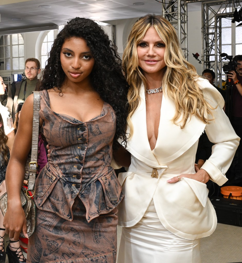 Heidi Klum’s daughter Lou, 16, makes her Paris Fashion Week debut