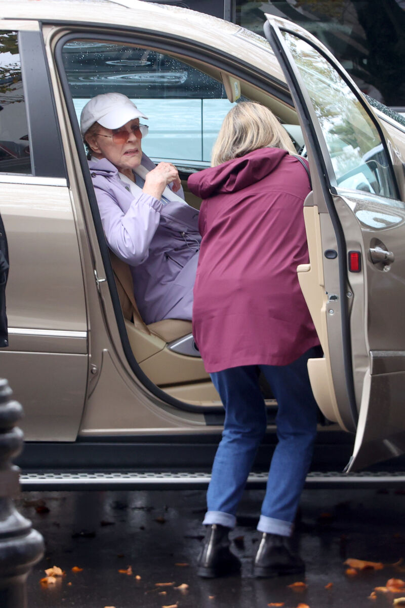 Julie Andrews, 91, seen for first time in months during rare Hamptons outing