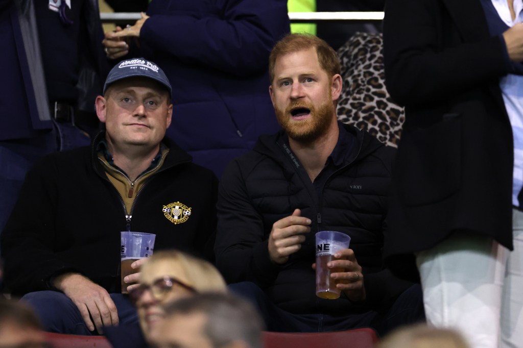 Prince Harry booed during surprise low-key appearance at UK rugby match