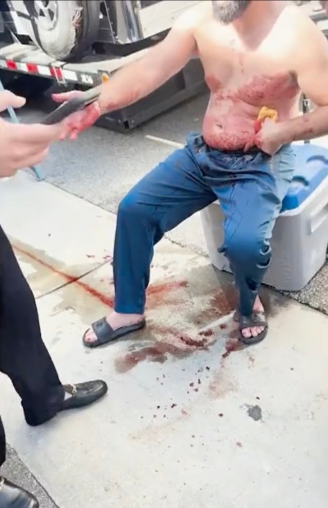 Wild gunfight erupts in LA as shooters fire hail of bullets into tourist’s McLaren supercar