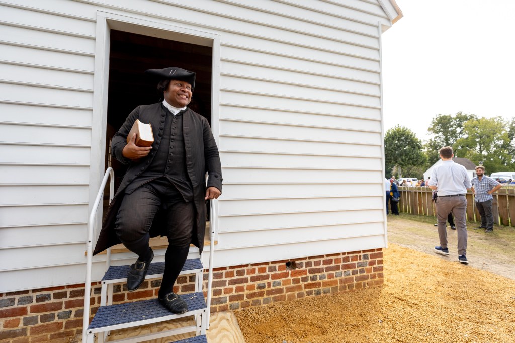 Churchgoers celebrate reconstruction of one of the oldest Black churches in the US