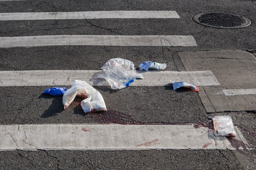 One killed, 3 injured as reckless NYC Mercedes driver mows down pedestrians while trying to beat light: sources