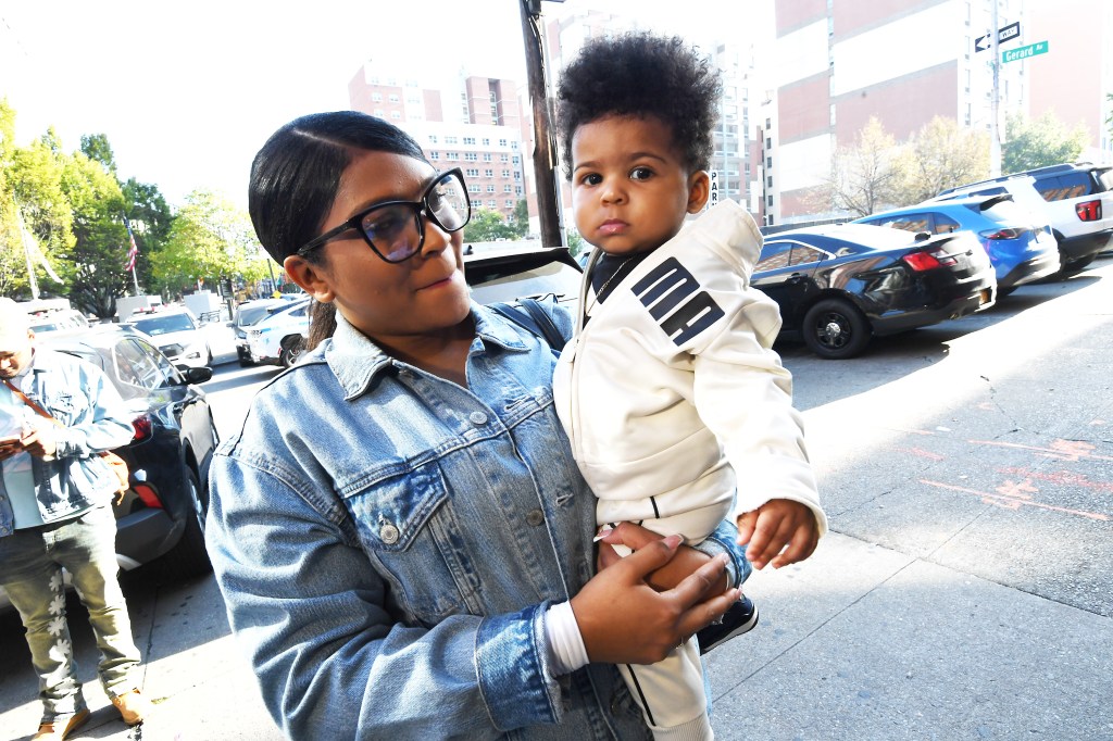NYPD cops rush to heroically save choking infant outside Bronx apartment: ‘I wasn’t breathing either’