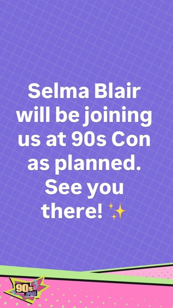 Selma Blair seen in first appearance at ’90s Con following court hearing: ‘I’m nervous’