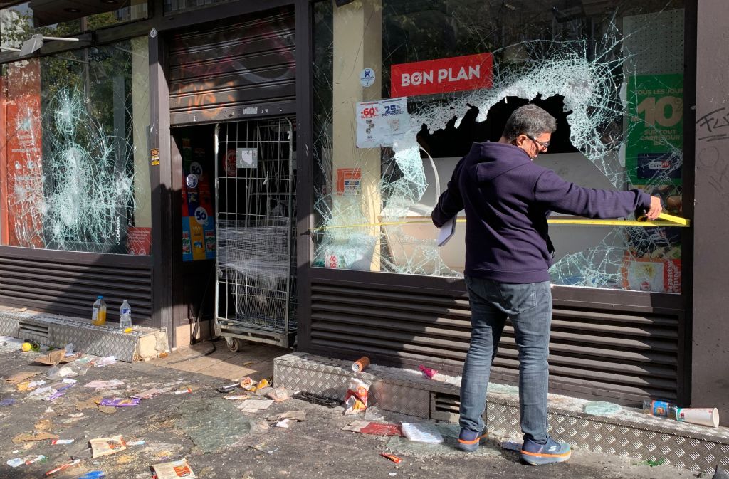 Woke French student mocked owners who lost stores in riots — then her jet-set life was revealed: ‘Your little shops, that’s cute’