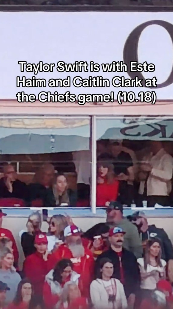 Taylor Swift calls out fan for filming her during Travis Kelce’s Chiefs game