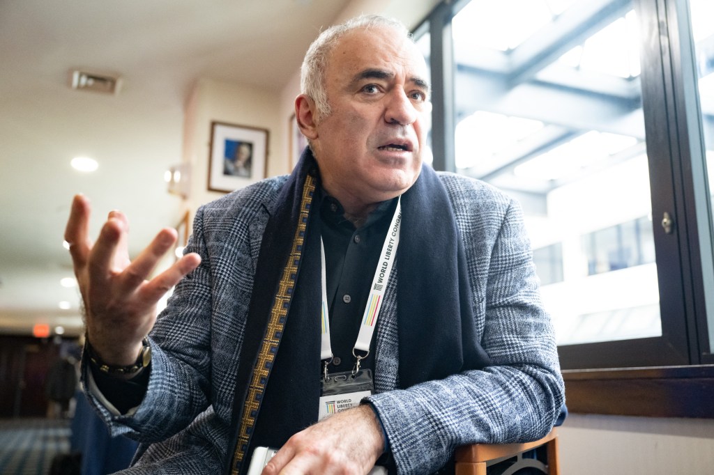 Kremlin critic, chess legend Garry Kasparov says US warned him of assassination threat