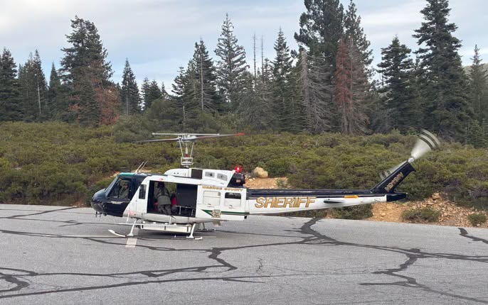 Three stranded on exposed 8,600ft California mountain summit — as daring rescue launched