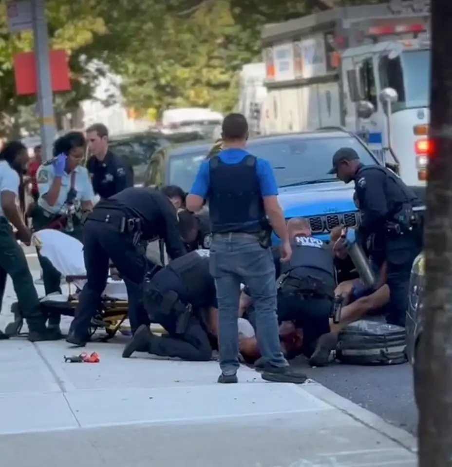 NYPD detective stabbed 7 times during brazen Bronx robbery tells The Post he’s on the mend