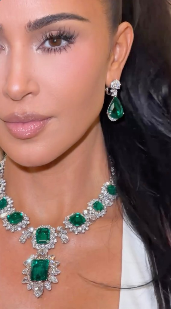 Kim Kardashian plucks Elizabeth Taylor’s $12.7M emerald necklace from the vault