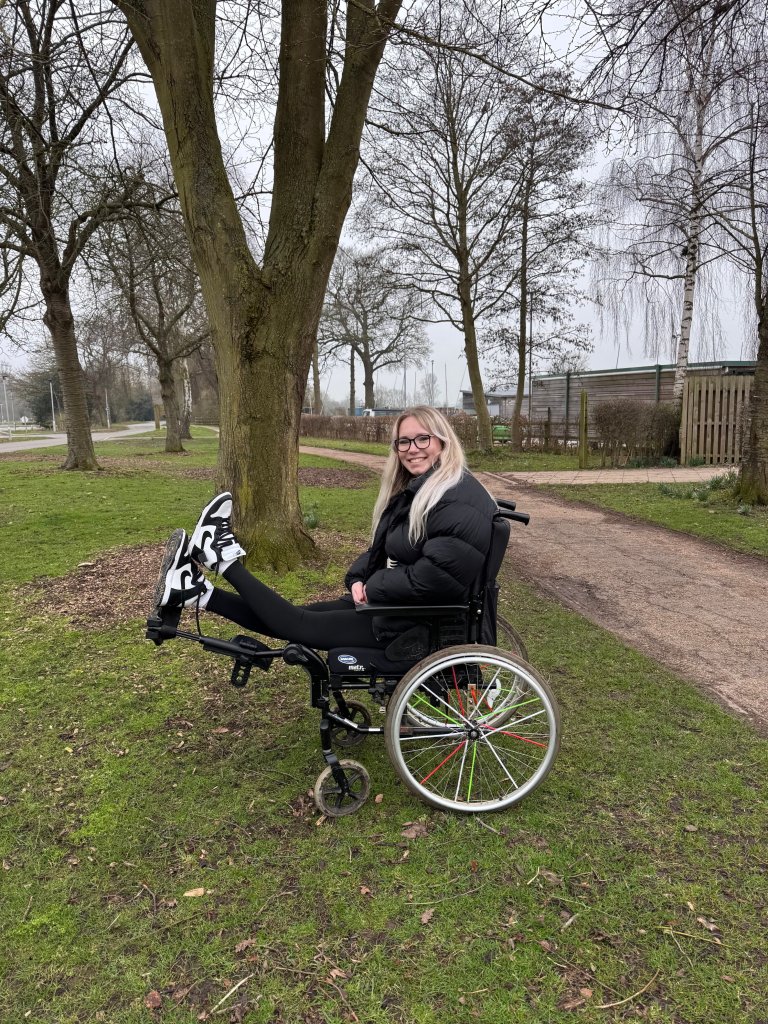 Woman plans to have legs amputated after legs locked straight, bent backwards