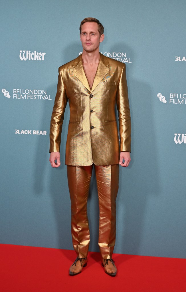Alexander Skarsgård’s freaky footwear at ‘Wicker’ premiere divides fans